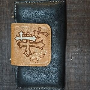 P&G wallet genuine leather